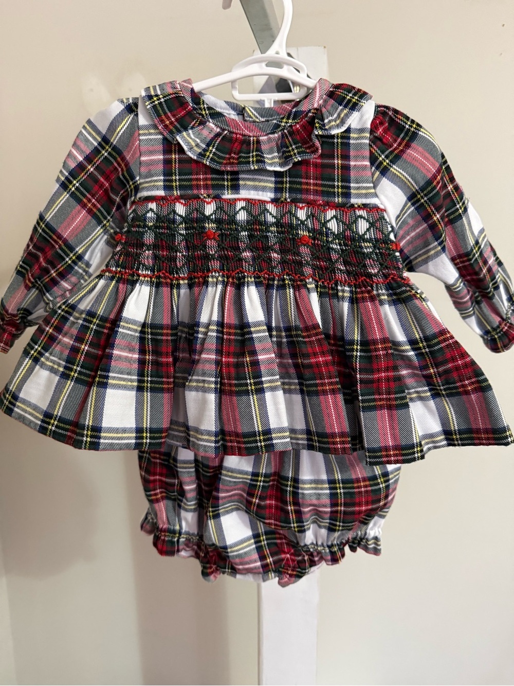 New Cecil and Lou Smocked Bloomer Set